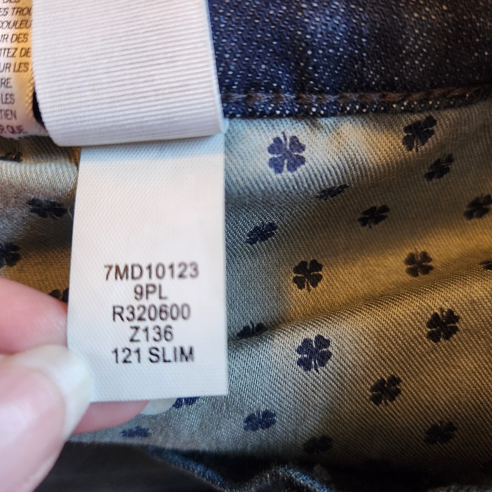 Lucky Brand 121 Slim Heritage Denim Jeans Size 32x32 - Picture 10 of 12